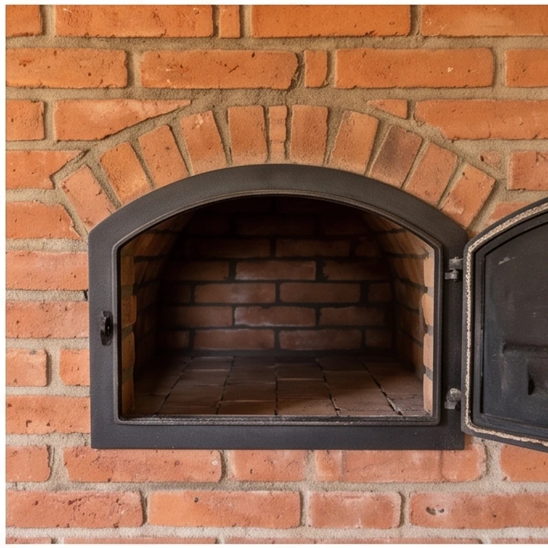 Camara interior del horno