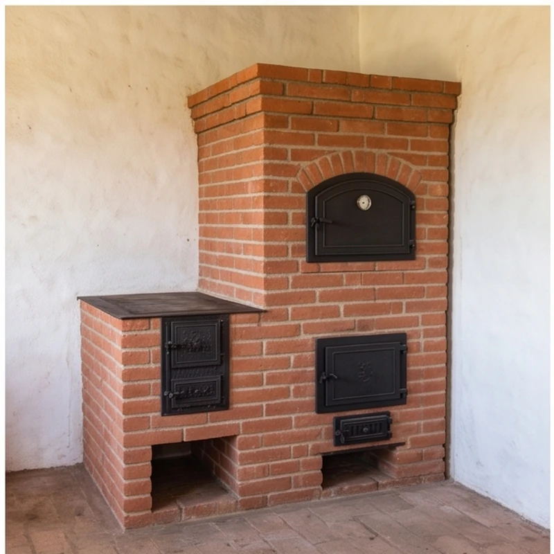 Estufa horno terminada