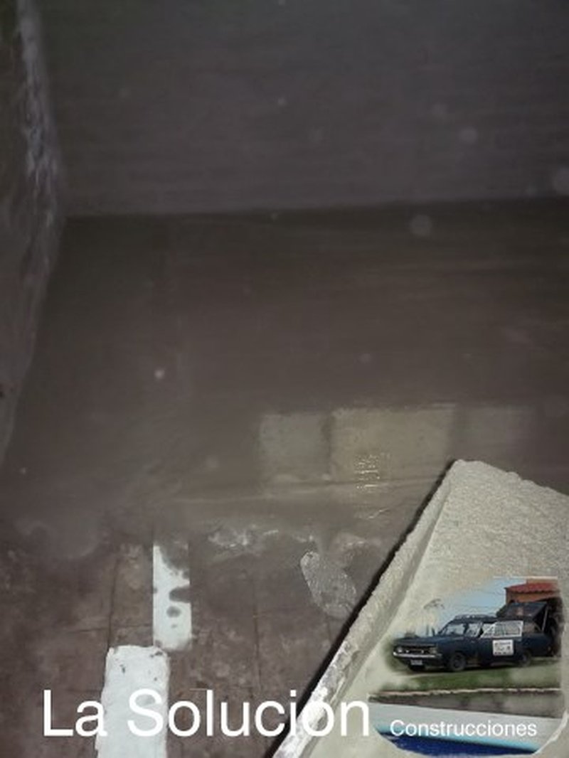 Alisado del hormigon del contrapiso