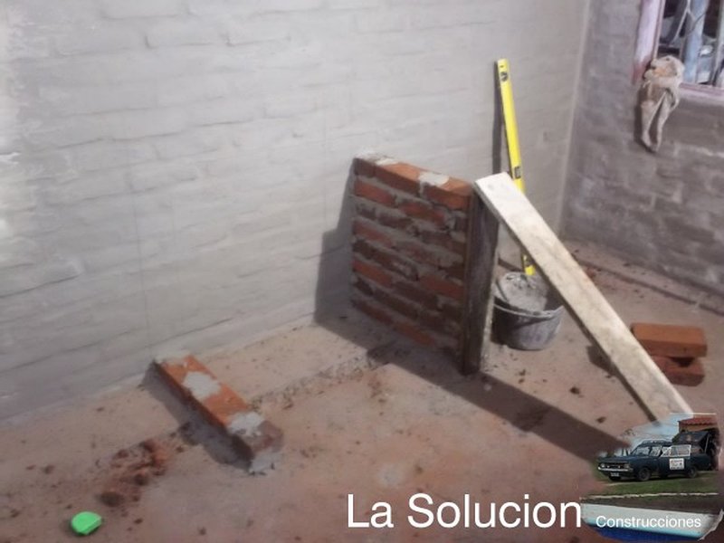 Construccion del pilar de soporte