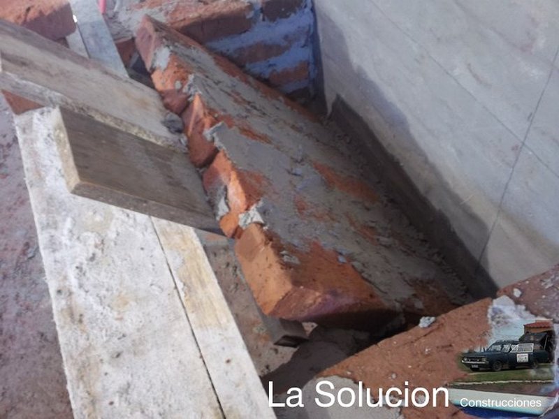 Relleno de las juntas del reflector